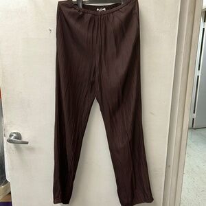 A.L.C. Brown Wide Leg Pants